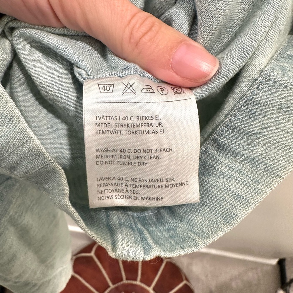 Acne Studios Abey denim romper - Picture 9 of 11